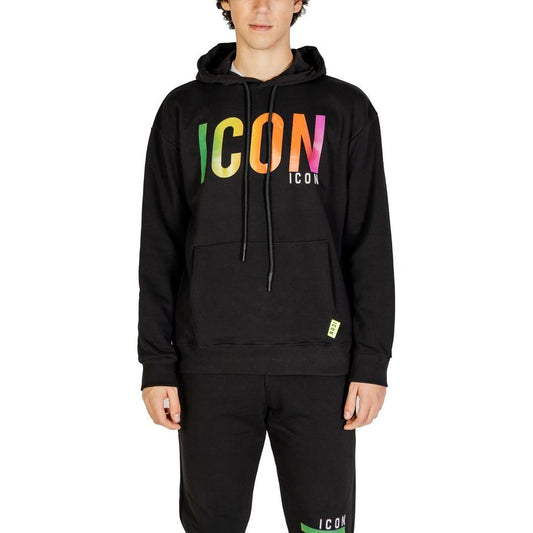 Icon Black Cotton Sweater Icon