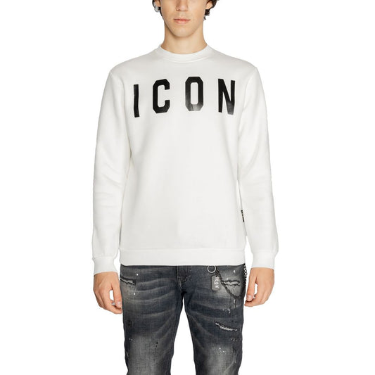 Icon White Cotton Sweater Icon