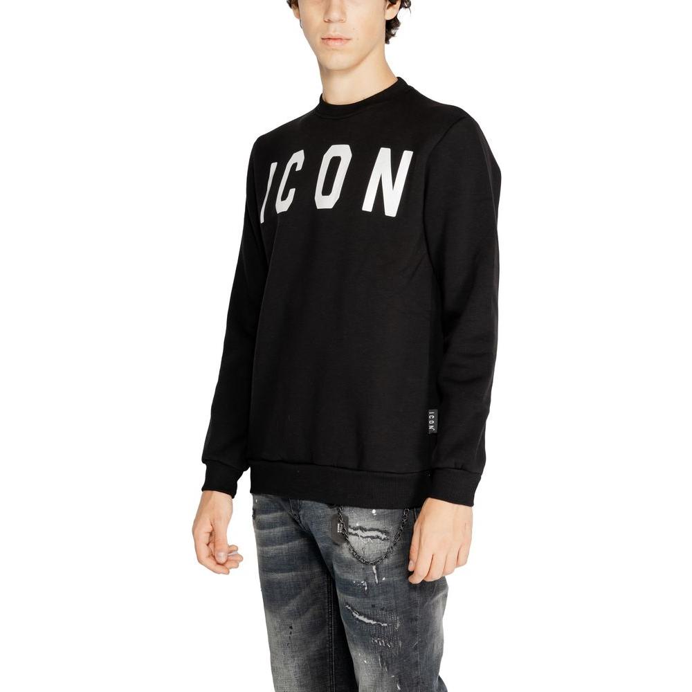 Icon Black And White Cotton Sweater Icon