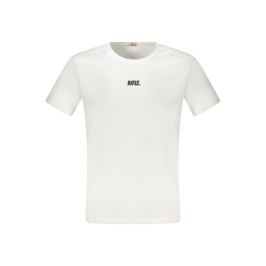 Rifle White Cotton T-Shirt Rifle