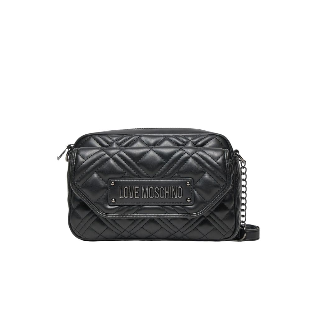 Love Moschino Bicolor Polyethylene Handbag Love Moschino