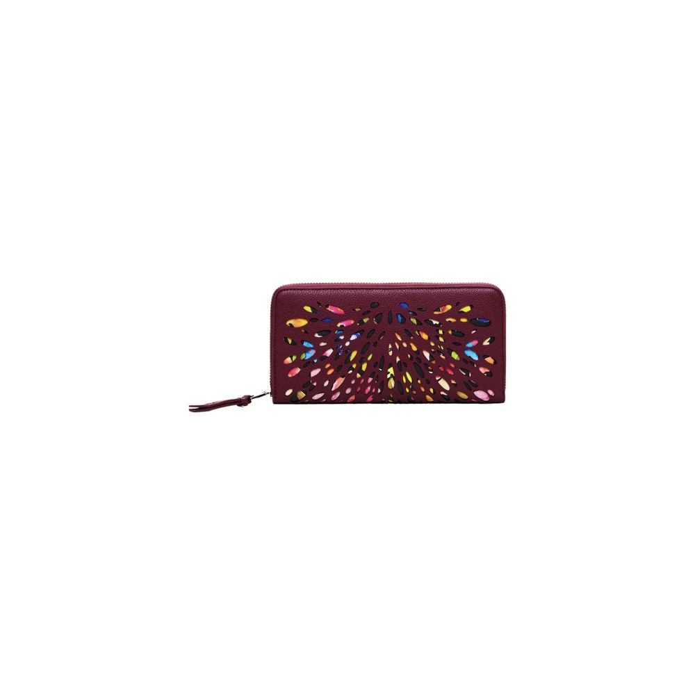 Desigual Purple Polyethylene Wallet Desigual