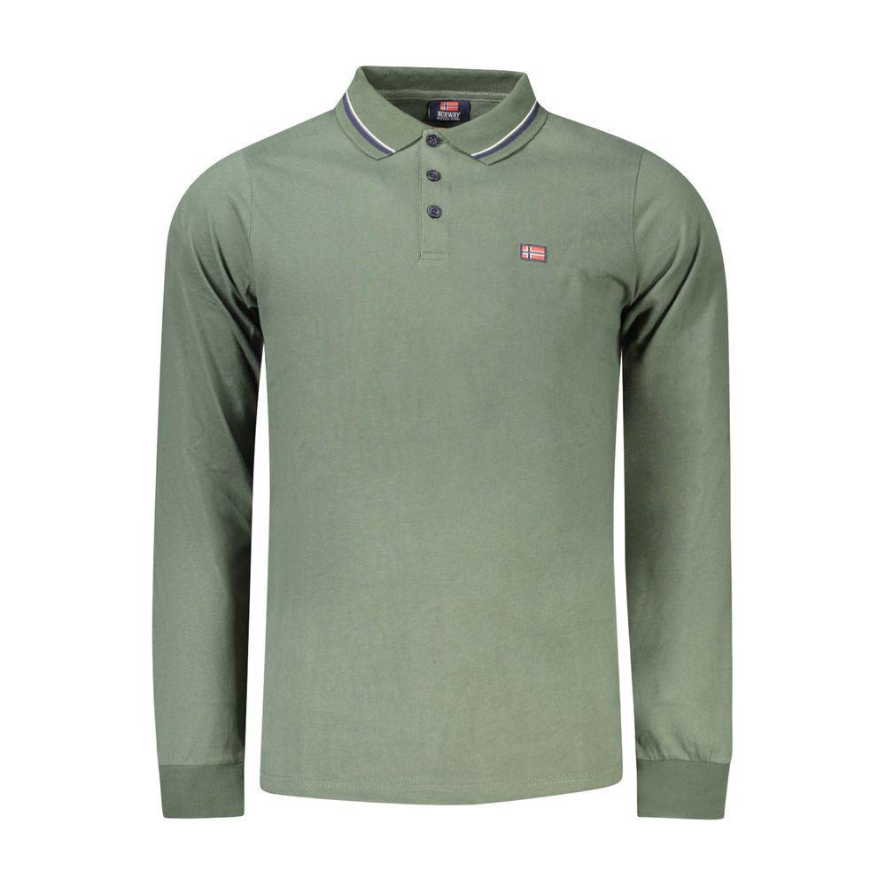 Norway 1963 Green Cotton Polo Shirt Norway 1963