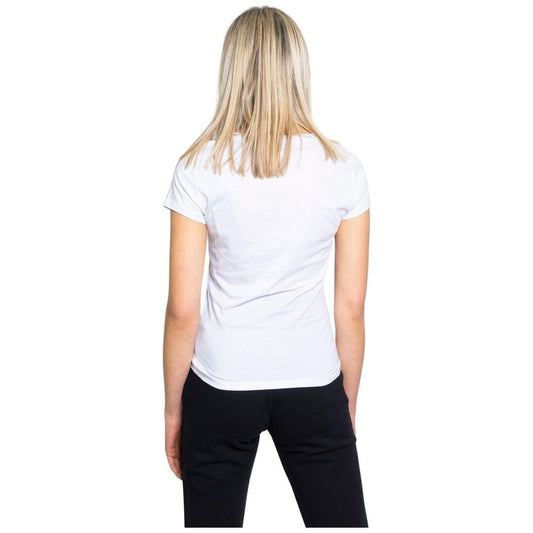 Armani Exchange White Cotton Tops & T-Shirt Armani Exchange