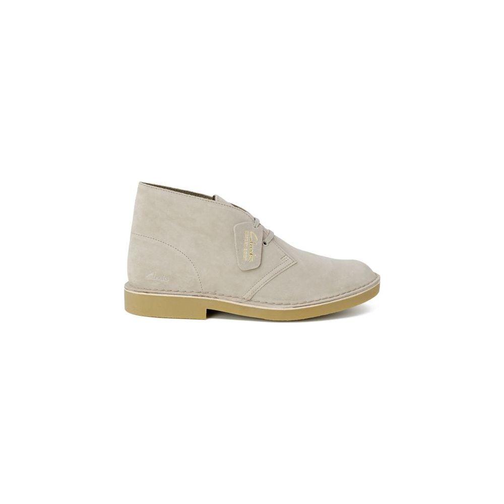 Clarks Gray Leather Boot Clarks