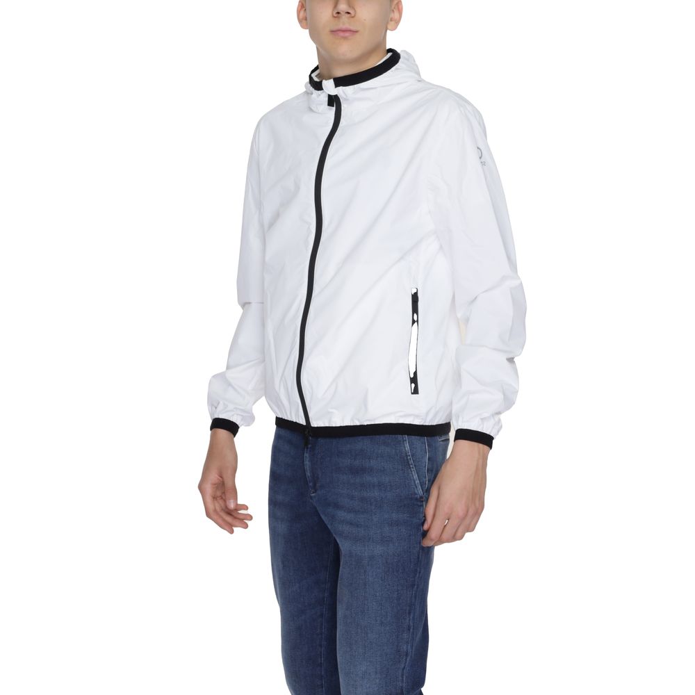 Suns White Polyester Shell Jacket