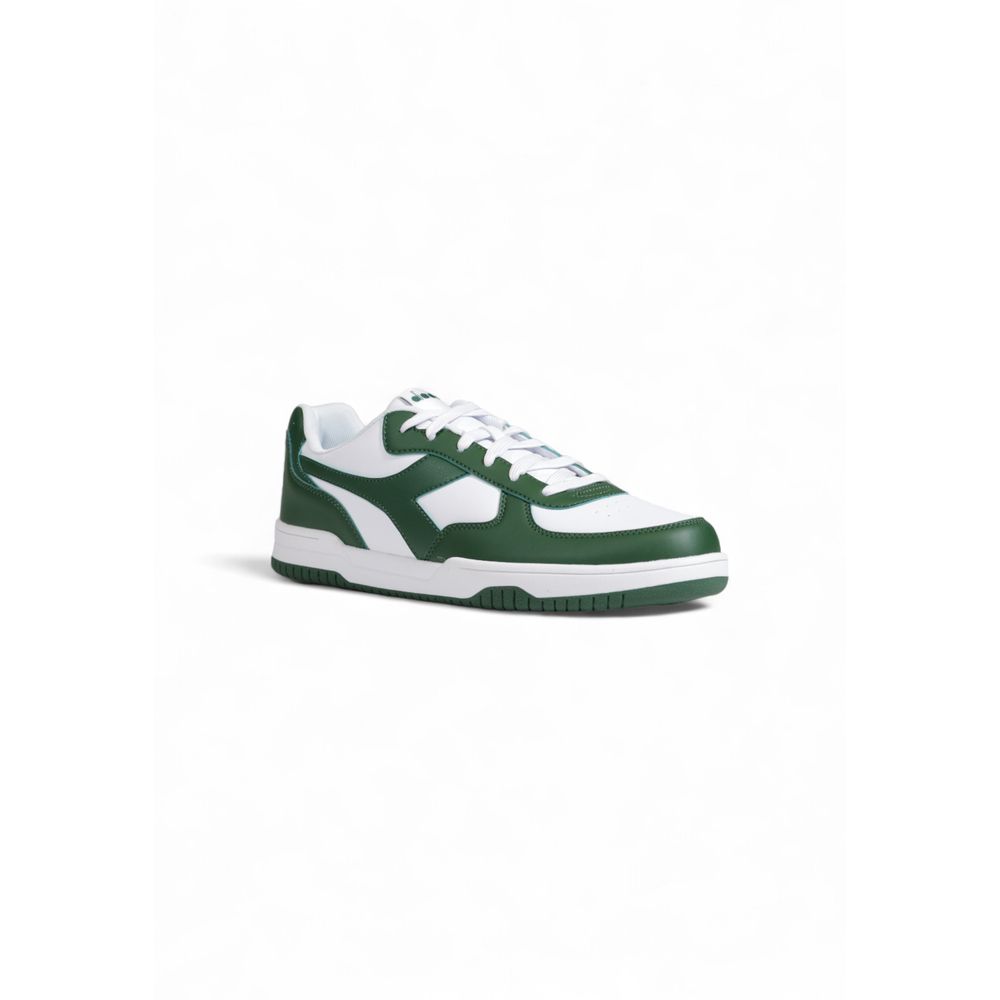 Diadora Green Artificial Leather Low Top Sneakers