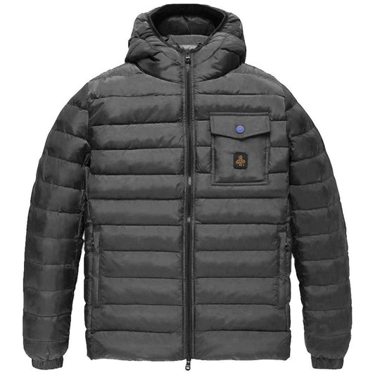 Refrigiwear Gray Nylon Jacket Refrigiwear