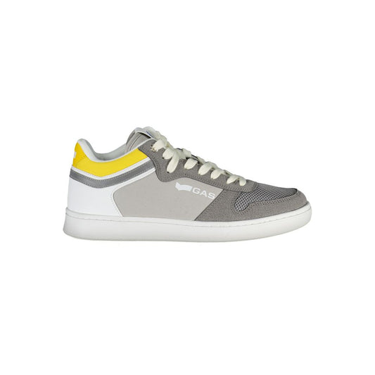 Gas Gray Polyester Sneaker Gas