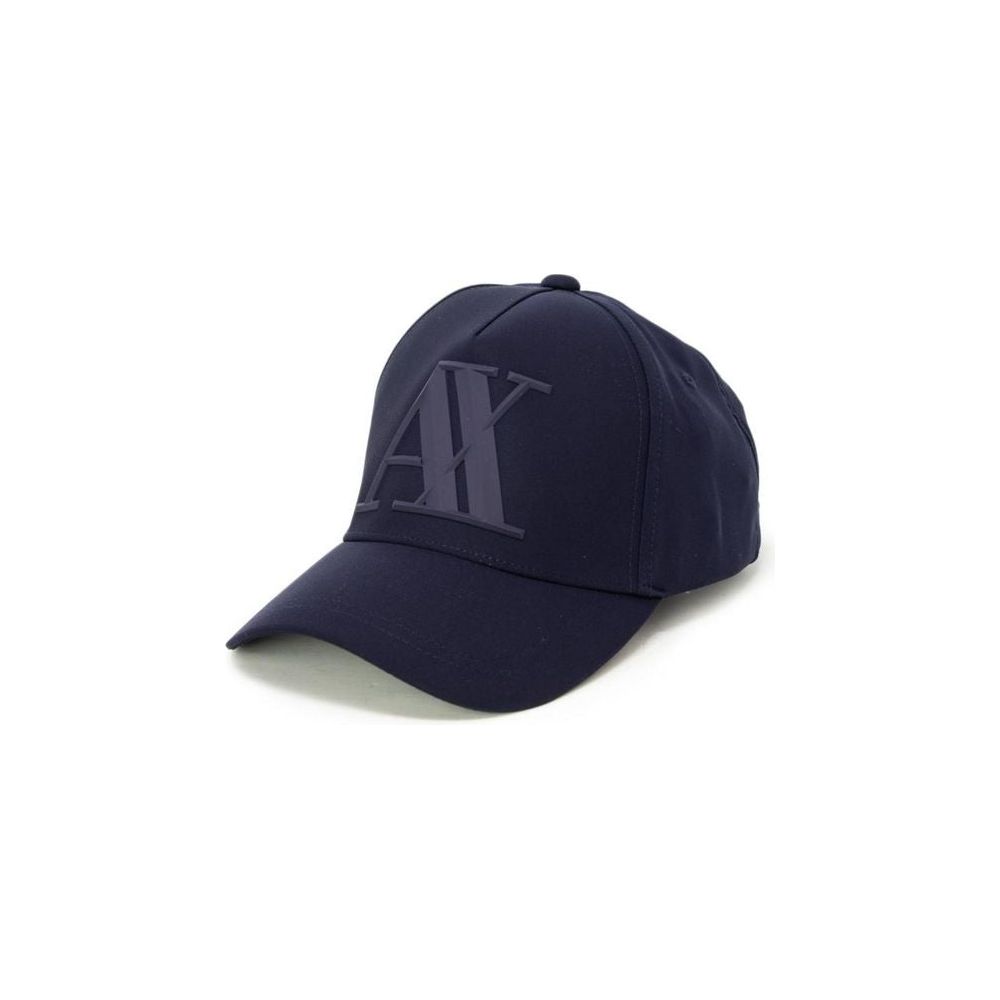 Armani Exchange Blue Polyester Hats & Cap Armani Exchange