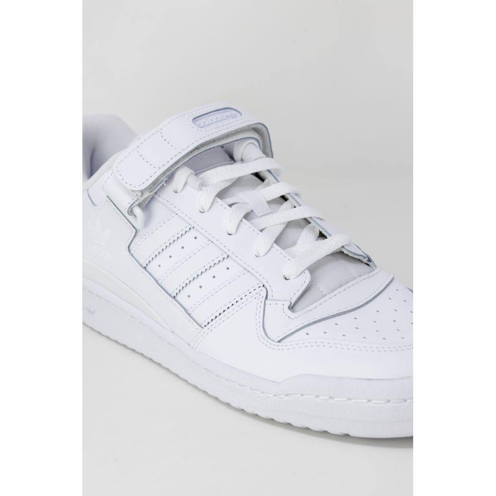 Adidas White Leather Sneaker Adidas