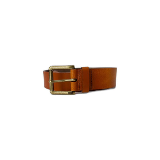 Hugo Boss Beige Leather Belt Hugo Boss