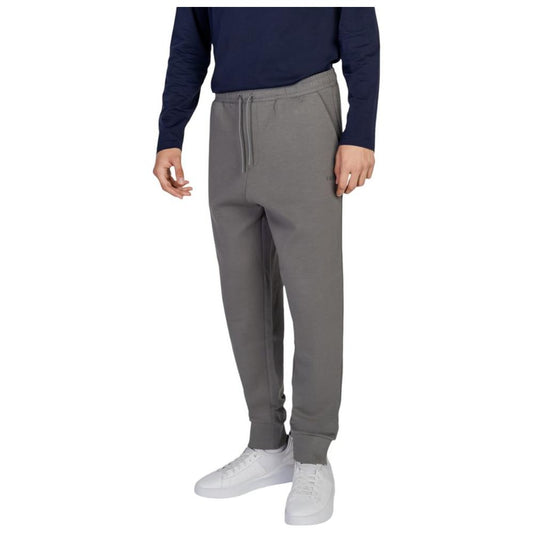 Hugo Boss Gray Cotton Jeans & Pant Hugo Boss