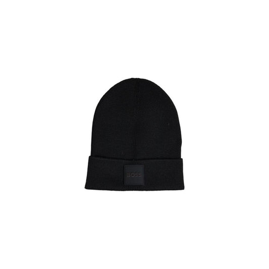 Hugo Boss Black Wool Hats & Cap Hugo Boss