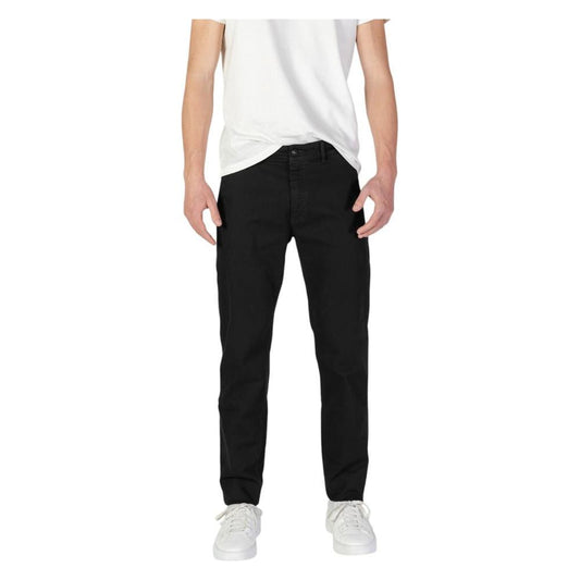 Hugo Boss Black Cotton Jeans & Pant Hugo Boss