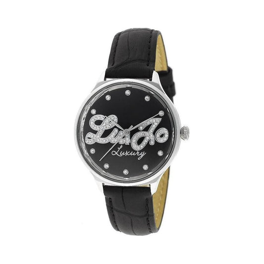 Liu Jo Black Leather Watch Liu Jo