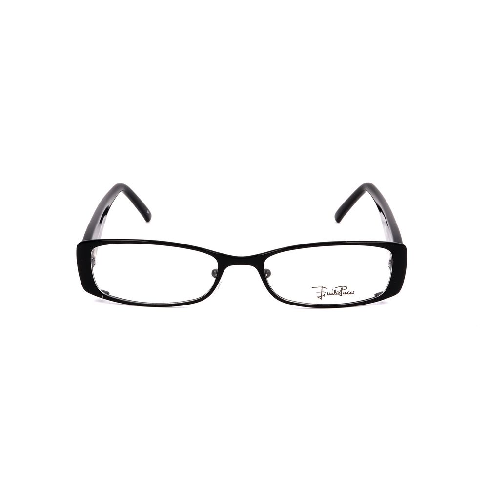 Emilio Pucci Black Metal Glasses (Frames)