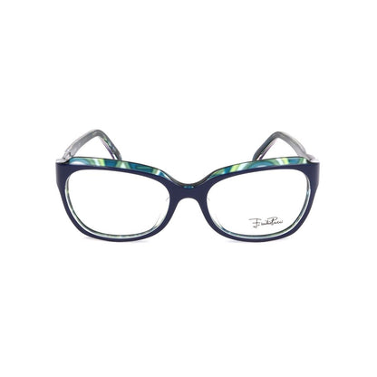 Emilio Pucci Blue Plastic Glasses (Frames)