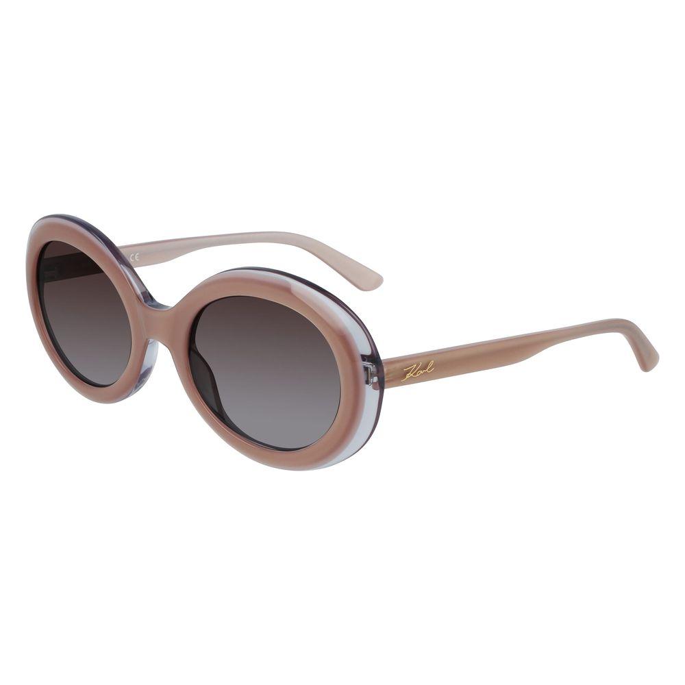 Karl Lagerfeld Gray Acetate Sunglasses Karl Lagerfeld