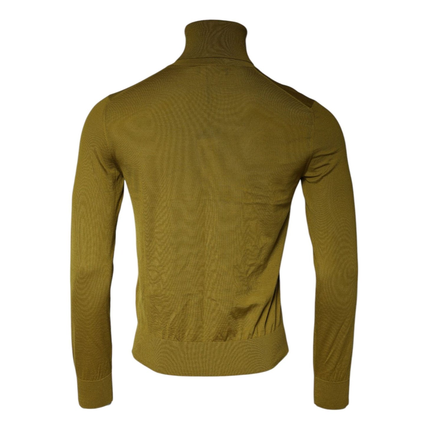 Dolce & Gabbana Brown Cashmere Turtleneck Pullover Sweater