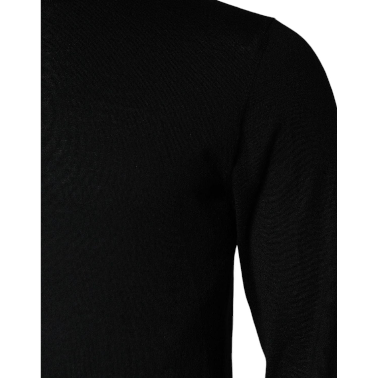 Dolce & Gabbana Black LongSleeve Turtleneck Pullover Sweater