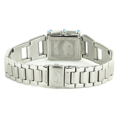 Chronotech Silver Stainless Steel Dress Watch