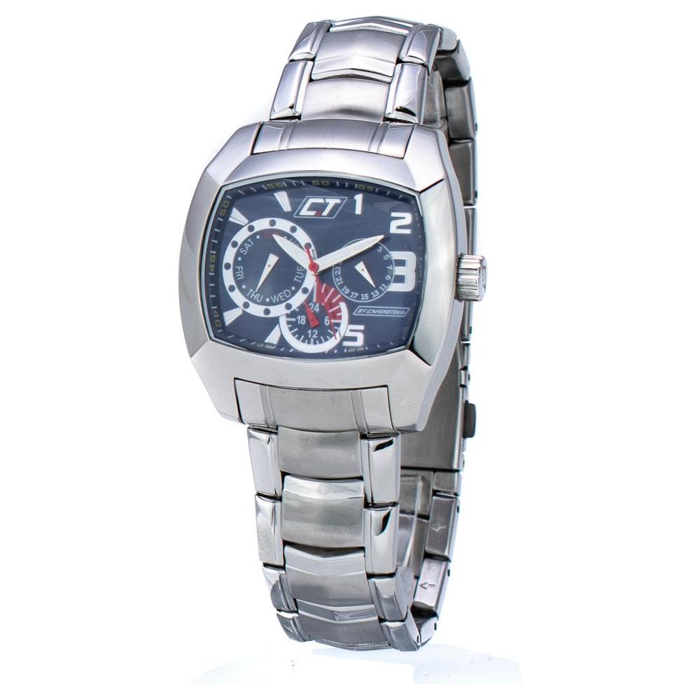 Chronotech Silver Steel Watch Chronotech