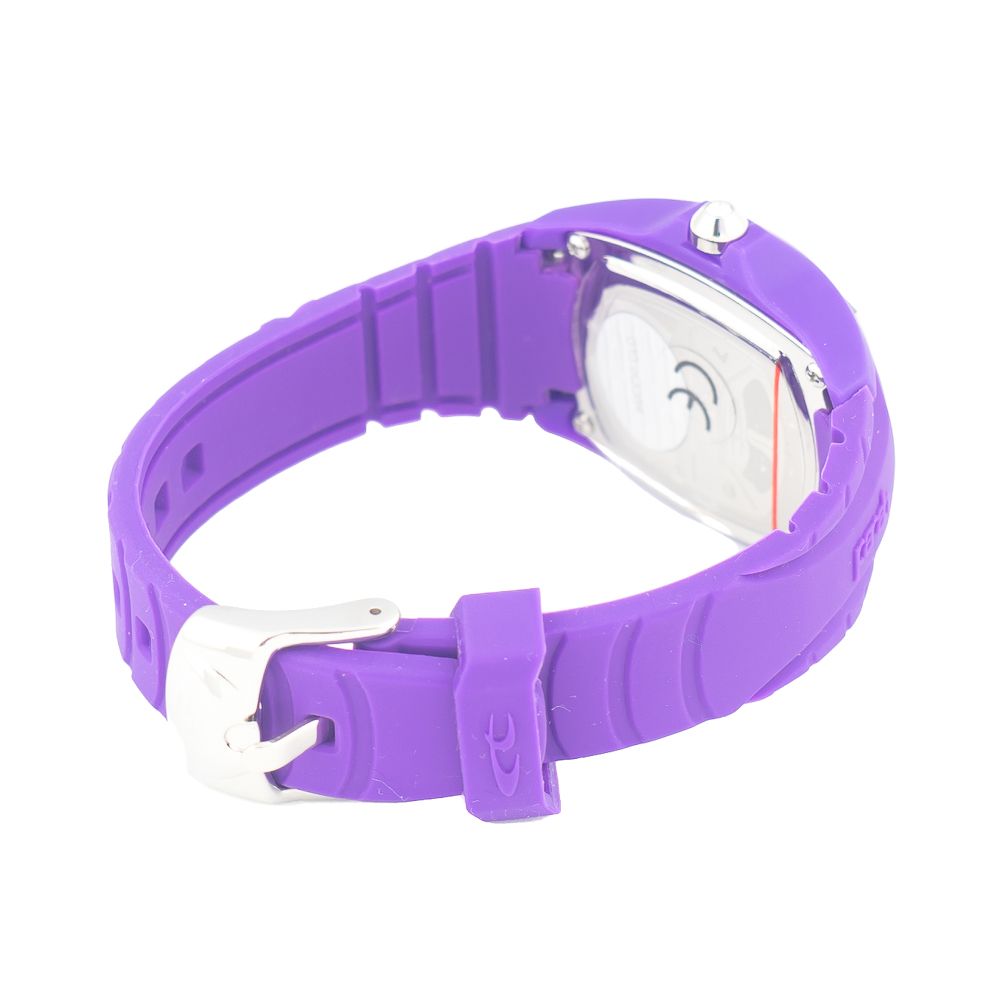Chronotech Purple Rubber Sport Watch