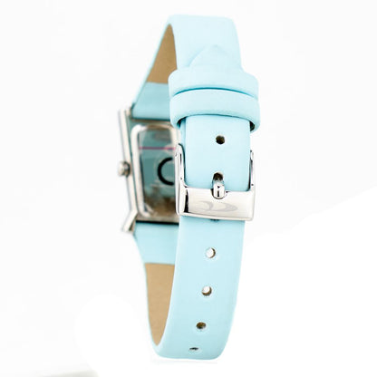 Chronotech Blue Leather Dress Watch Chronotech