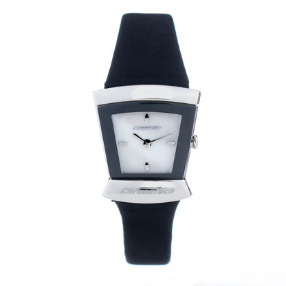 Chronotech Blue Leather Dress Watch Chronotech
