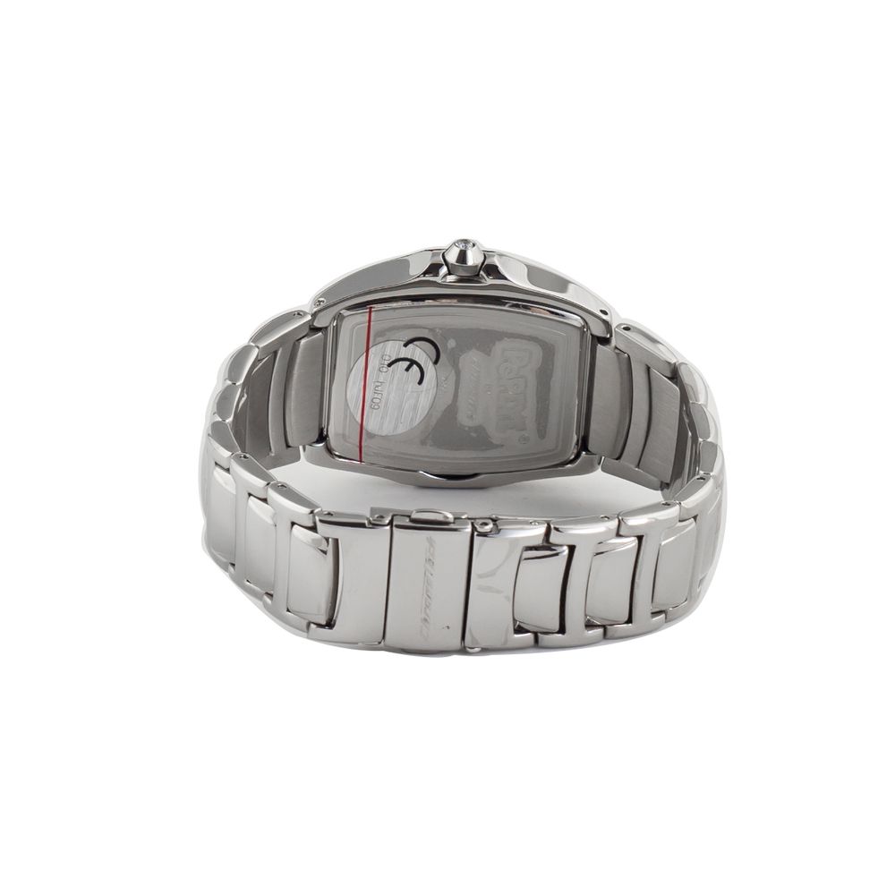 Chronotech Silver Stainless Steel Dress Watch