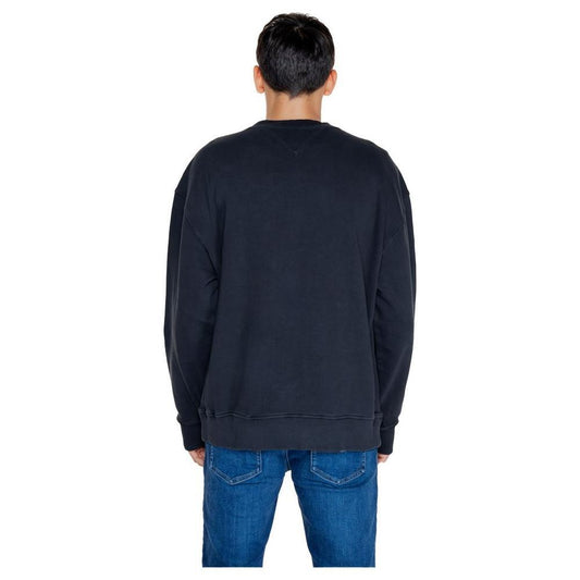 Tommy Hilfiger Jeans Black Cotton Sweater