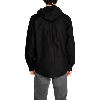 Antony Morato Black Cotton Shell Jacket