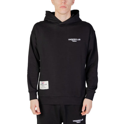 Underclub Black Cotton Hoodie
