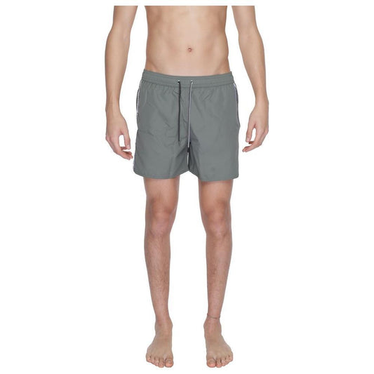 Emporio Armani Underwear Green Polyester Swim Short