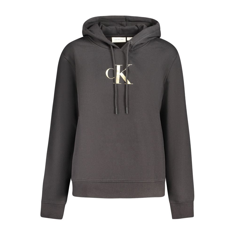 Calvin Klein Black Cotton Sweater Calvin Klein