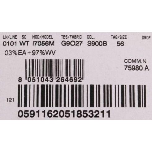 Dolce & Gabbana Black STAFF Wool Stretch Vest Dolce & Gabbana