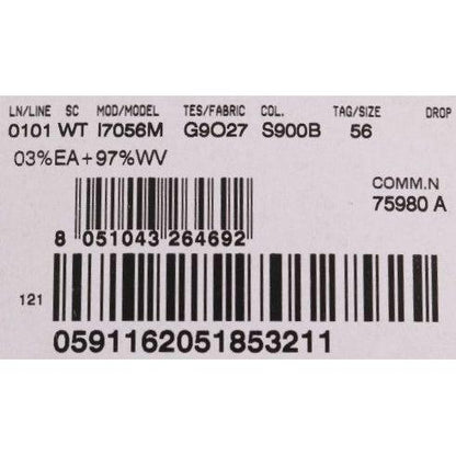 Dolce & Gabbana Black STAFF Wool Stretch Vest Dolce & Gabbana