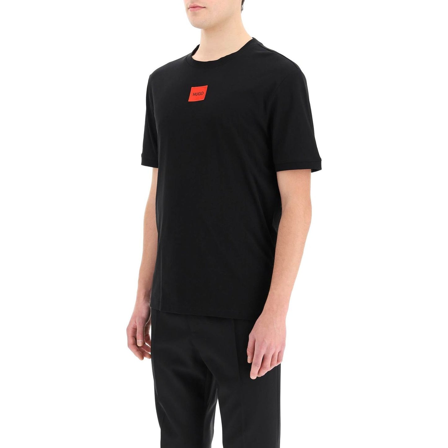 Hugo logo patch t-shirt Topwear Hugo