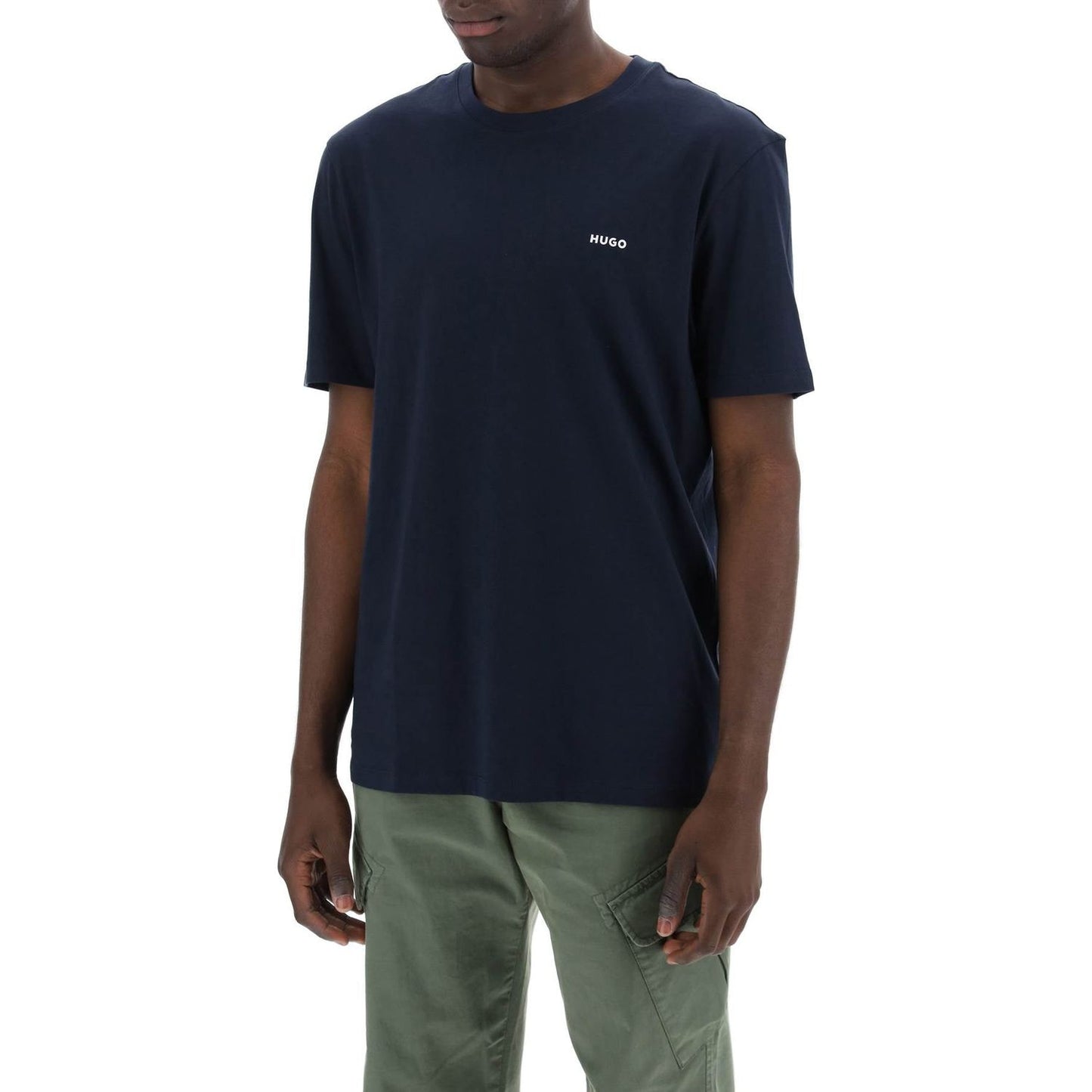 Hugo relaxed logo t-shirt Topwear Hugo