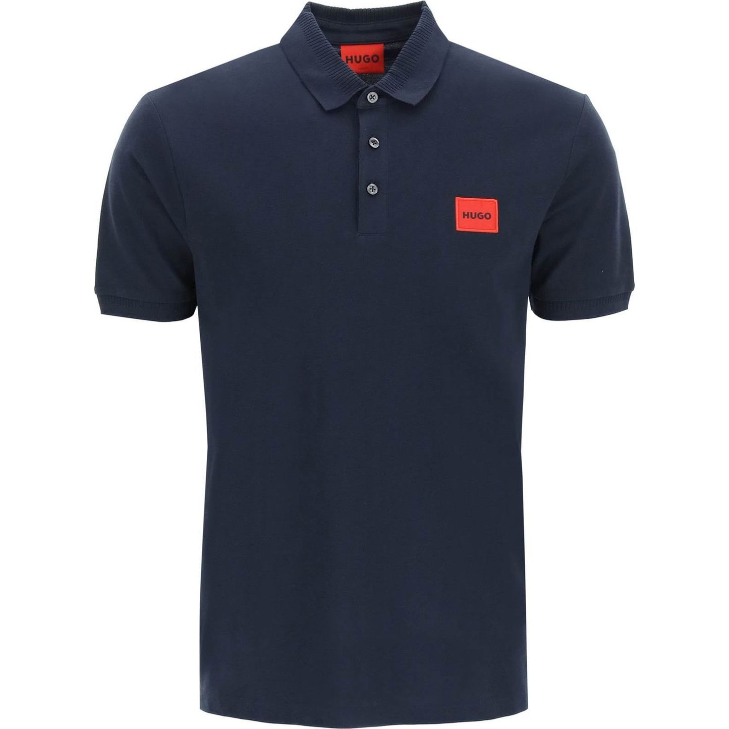 Hugo logo patch polo shirt Topwear Hugo