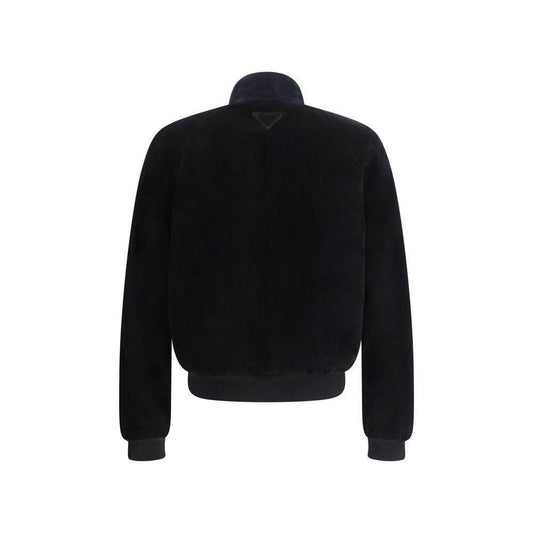 Prada Bomber Jacket 1728,72470364320,Black,Clothing,IT50 | L,IT52 | XL,Jackets - Men - Clothing,Men,Men - Clothing,New with tags,Prada Prada PR-UPW524SOOO158GF0002-IT50 | L