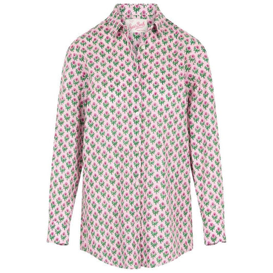 MC2 Saint Barth Pink Cotton Shirt 1728,67346170016,Clothing,L,MC2 Saint Barth,New with tags,Pink,Shirts - Women - Clothing,Women,Women - Clothing MC2 Saint Barth MC-14383-L