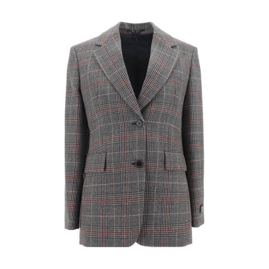 Prada Blazer Jacket 1728,72470364320,Clothing,Gray,IT38 | S,New with tags,Prada,Suits & Blazers - Women - Clothing,Women,Women - Clothing Prada PR-P524OES23215EXF0192-IT38 | S