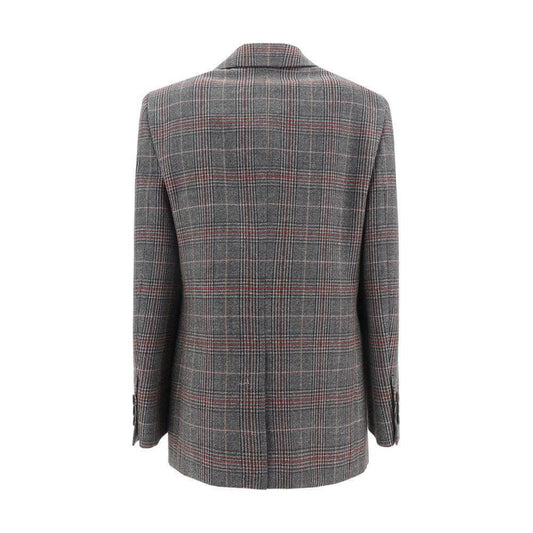 Prada Blazer Jacket 1728,72470364320,Clothing,Gray,IT38 | S,New with tags,Prada,Suits & Blazers - Women - Clothing,Women,Women - Clothing Prada PR-P524OES23215EXF0192-IT38 | S