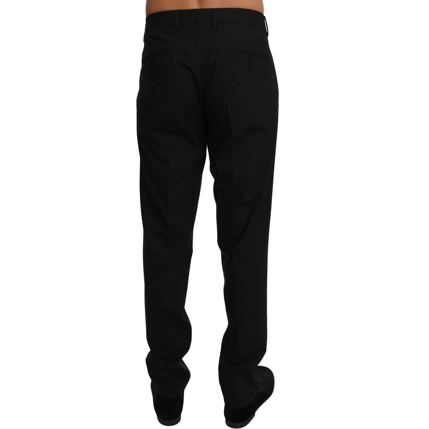 Dolce & Gabbana Elegant Formal Wool Blend Trousers Jeans & Pants Dolce & Gabbana