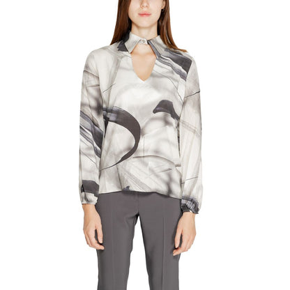 Rinascimento Gray Viscose Blouse