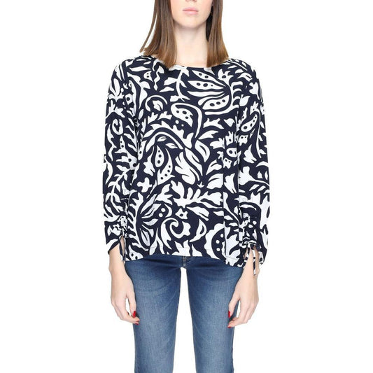 Street One Blue Viscose Blouse