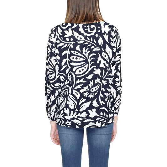 Street One Blue Viscose Blouse