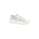 Prada America's Sneakers 1728,72470364320,EU40.5/US7.5,Men,Men - Shoes,New with tags,Prada,Shoes,Sneakers - Men - Shoes,White Prada PR-4E3400FG0006GWF0J36-EU40.5/US7.5
